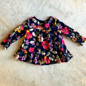 Gap Kids Cotton Flower Blouse